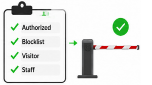 Tiandy ANPR Access Control Camera Check and Aaction